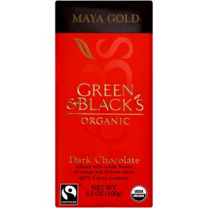 12 pieces (40 g) Maya Gold Dark Chocolate