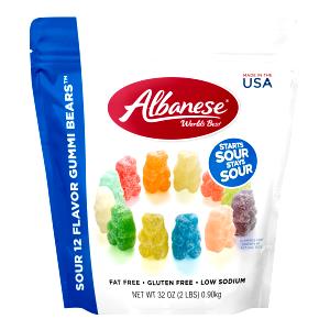12 pieces (40 g) Sour Gummi Bears