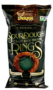 12 pretzels (1 oz) Organic Pretzel Rings