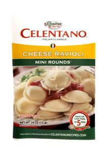 12 ravioli (113 g) Cheese Ravioli Mini Rounds