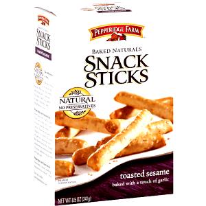 12 sticks (31 g) Baked Naturals Sesame Sticks