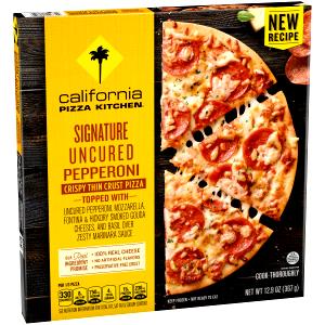 120 Grams Crispy Thin Crust Pizza, Signature Pepperoni