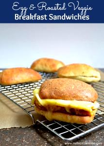 121 Grams Breakfast Sandwich, Veggie & Monterey Jack