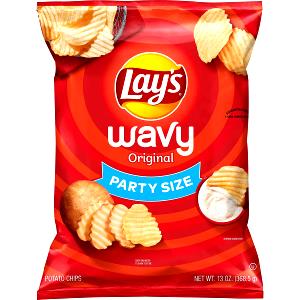 13 chips (1 oz) Wavy Potato Chips