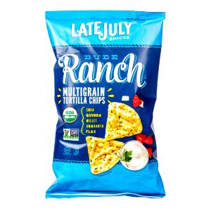 13 chips (28 g) Organic Multigrain Snack Chips - Dude Ranch