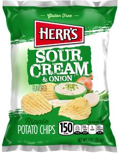 13 chips (28 g) Sour Cream & Onion Potato Chips