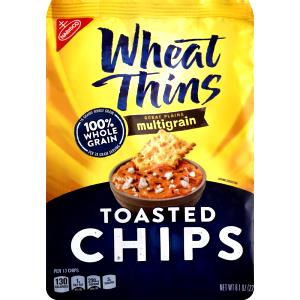 13 chips (28 g) Wheat Thins Toasted Chips - Great Plains Multi-Grain