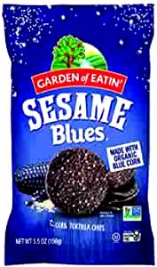 13 Chips Blue Corn Tortilla Chips With Sesame Seeds