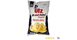 13 Chips Potato Chips, No Salt