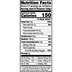 13 clusters (30 g) Heart Health Power Squares