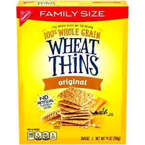 13 crackers (21 g) Wheat Thins