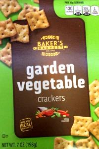 13 crackers (31 g) Garden Vegetable Baked Snack Crackers