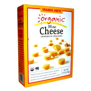 13 crackers Cheese Mini Sandwich Crackers