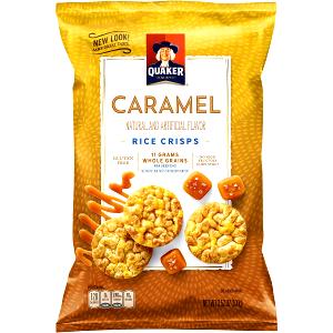 13 mini cakes (30 g) Popped Rice Crisps - Caramel Corn