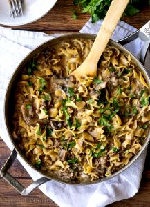 1.3 Oz Skillet Meal Mix, Beef Stroganoff