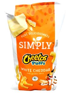 13 pieces (28 g) Winter White Cheddar Puffs
