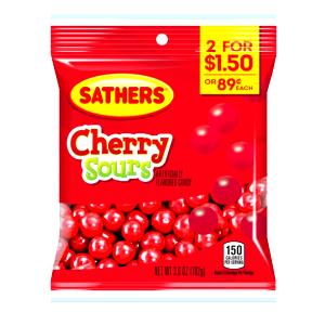 13 pieces (40 g) Cherry Sours