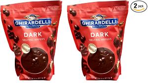 13 wafers (30 g) Dark Chocolate Melting Wafers