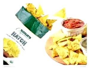 14 chips (1 oz) Organic Hatch Green Chile Tortilla Chips