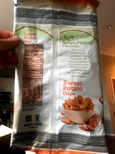 14 chips (28 g) Sweet Potato & Brown Sugar
