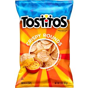 14 chips (28 g) Tortilla Chips White Rounds
