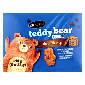 14 cookies (31 g) Chocolate Chip Teddy Bear Cookies