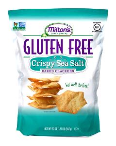 14 crackers (30 g) Gluten Free Crispy Sea Salt Baked Crackers