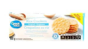14 crackers (30 g) Rice Crackers