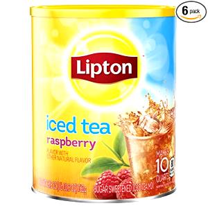 14 fl oz (414 ml) Lipton Raspberry Tea (Medium)