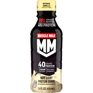 14 Fl Oz Muscle Milk Light Protein Shake, 14Oz, Vanilla Latte