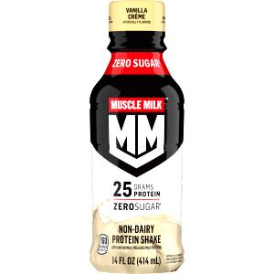 14 Fl Oz Muscle Milk Protein Shake, 14Oz, Vanilla Crème
