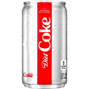 14 oz (340 g) Diet Coke (Small)