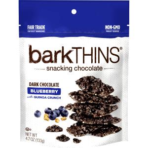 1.4 oz (40 g) Dark Chocolate Blueberry with Quinoa Crunch