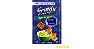 14 pieces (30 g) Gluten Free Pretzel Crackers Tuscan Herb