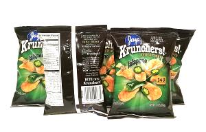 15-20 chips (1 oz) Jalapeno & Cheddar Kettle Chips