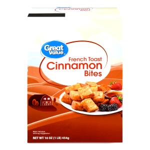 15 bites (110 g) French Toast Bites