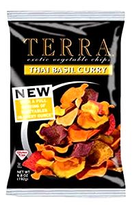 15 chips (1 oz) Exotic Thai Basil Curry Vegetable Chips