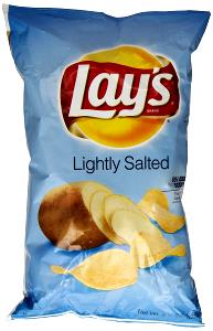 15 chips (1 oz) Lightly Salted Potato Chips (1 oz)