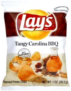 15 chips (1 oz) Tangy Carolina BBQ Chips