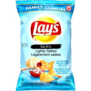 15 chips (28 g) Lightly Salted BBQ Chips