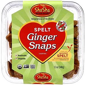 15 cookies (30 g) Spelt Ginger Snaps