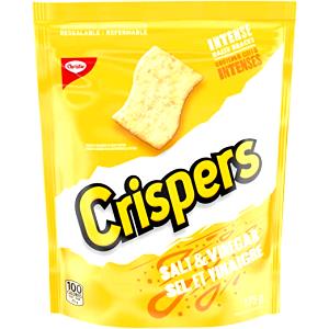 15 crackers (15 g) Crispers - Salt & Vinegar