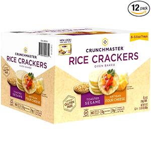 15 crackers (30 g) Toasted Sesame Rice Crackers