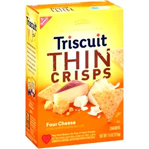 15 crackers (31 g) Thin Crisps Four Cheese