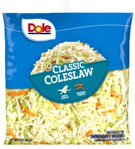 1.5 cups (3 oz) Fresh Favorites Classic Cole Slaw