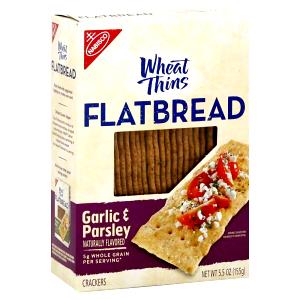 15 Grams Wheat Thins, Flatbread, Garlic & Parsley