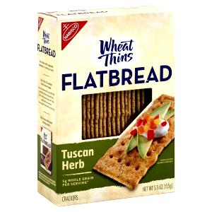 15 Grams Wheat Thins, Flatbread, Tuscan Herb