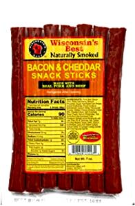 1.5 oz (42 g) All Beef Snack Sticks with Cheddar Cheese