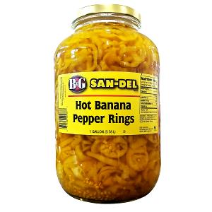 15 pieces (28 g) Banana Pepper Rings