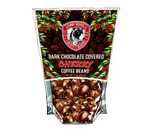 15 pieces (30 g) Dark Chocolate Cherry Coffee Beans